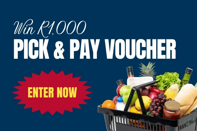WIN R1,000 PICK & PAY VOUCHER